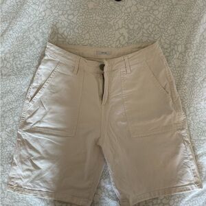 Women's White Denim Shorts